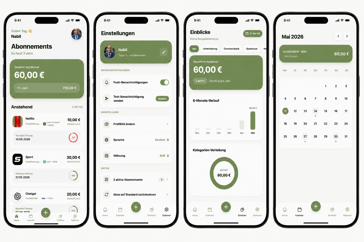 Abo Tracker App